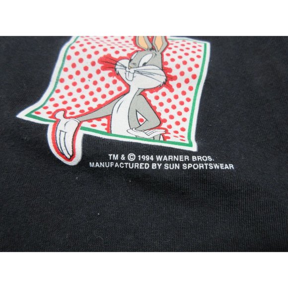 Sun Sportswear‎ vintage Looney Tunes 1994 single stitch baseball jersey M - Picture 5 of 12